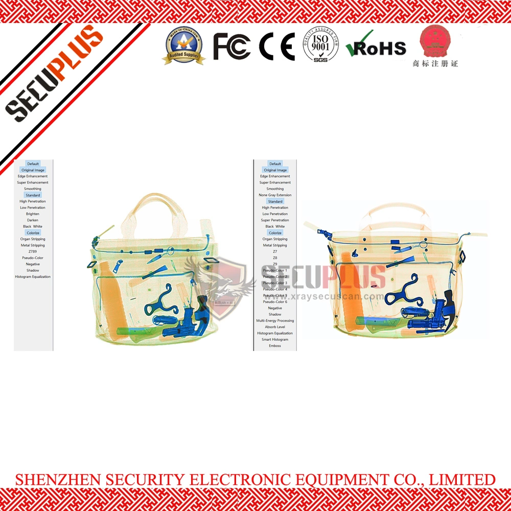 Embassy use X ray Baggage Scanner, Security Screening and Inspection Personal Bags