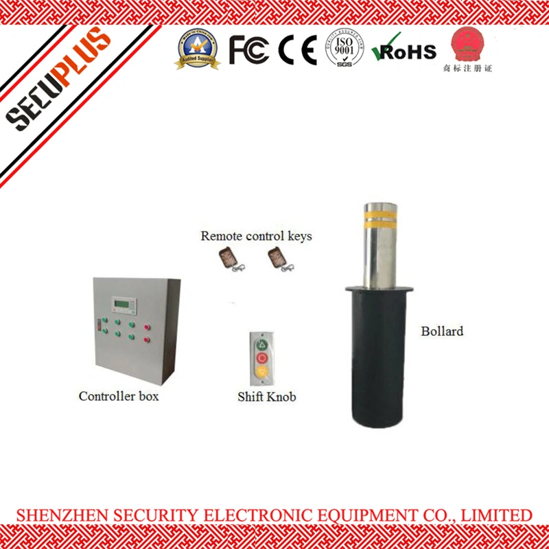 Security Road Traffic Barrier Retractable Automatic Electric Bollard for Anti-terrorist