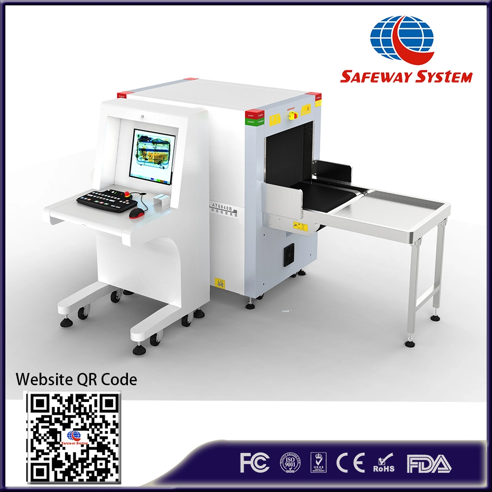Strong Penetration X Ray Channel Baggage Parcel Scanner Perspective Inspection