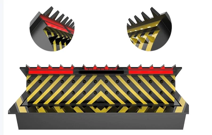 Heavy Duty Security Road Spikes Electronic Parking Blockers with Traffic Barrier and Spike