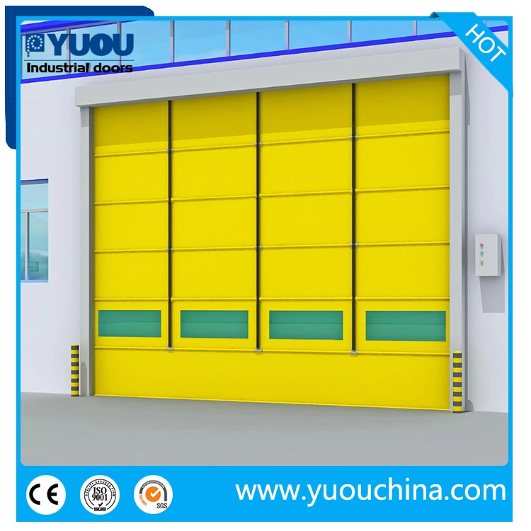 PVC Fabric High Speed Stacking up Gate for Warehouse