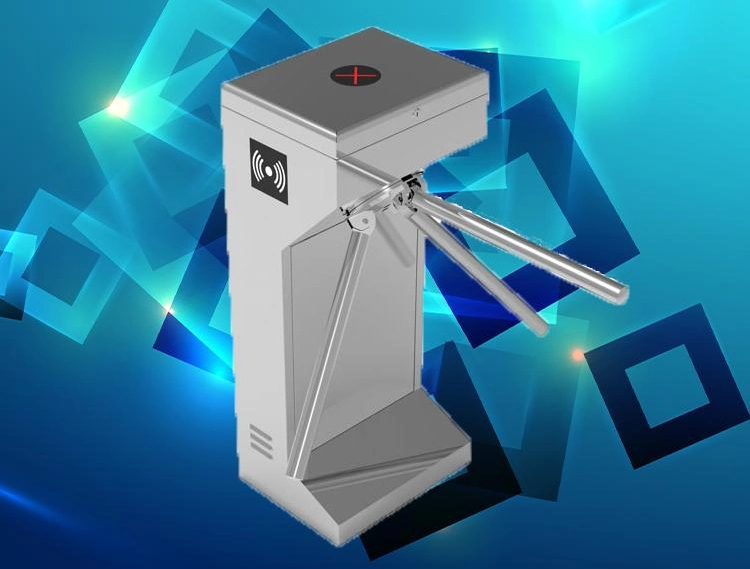 Automatic Face Recognition High Security Optical Tripod Turnstile
