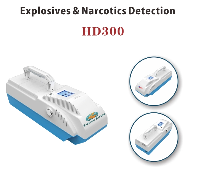 Fastest Test Speed Explosives Trace Detector HD300 Explosives Detector