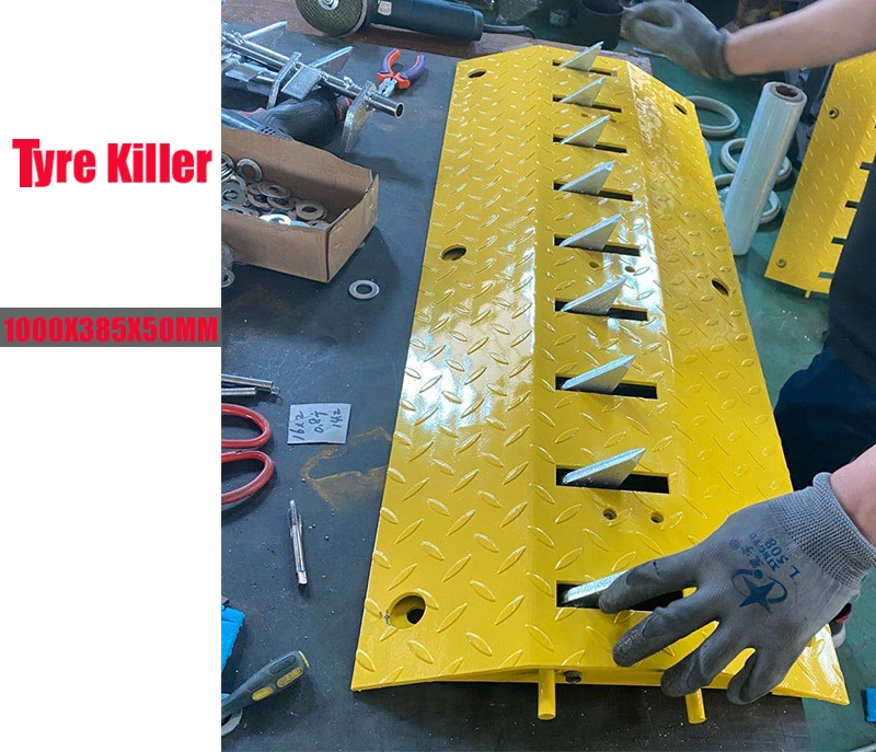 Traffic Road Control Steel Tire Killer for Road Safety