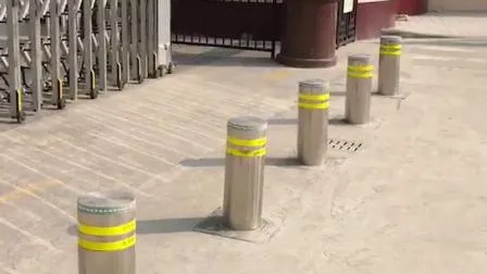 Road Traffic Safety Parking Electric Automatic Rising Bollard