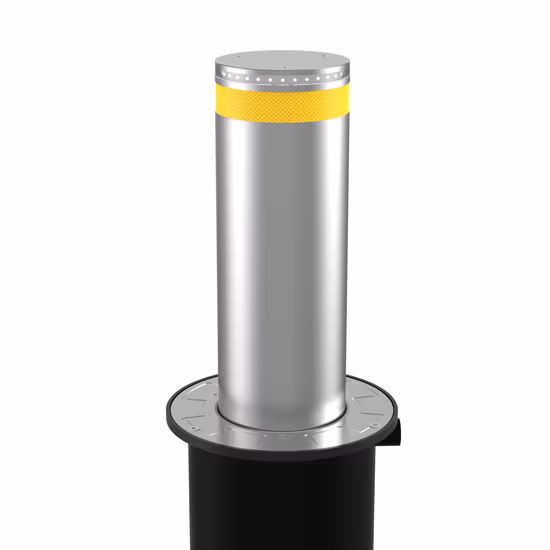 304 Stainless Hydraulic Road Automatic Electric Rising Road Safety Bollards
