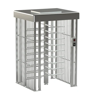 Cost Effective Coin Acceptor, Collector/Card Dispenser Full Height Turnstile for Park