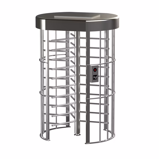 High Level Artistic Design Full Height Turnstile for Office Building