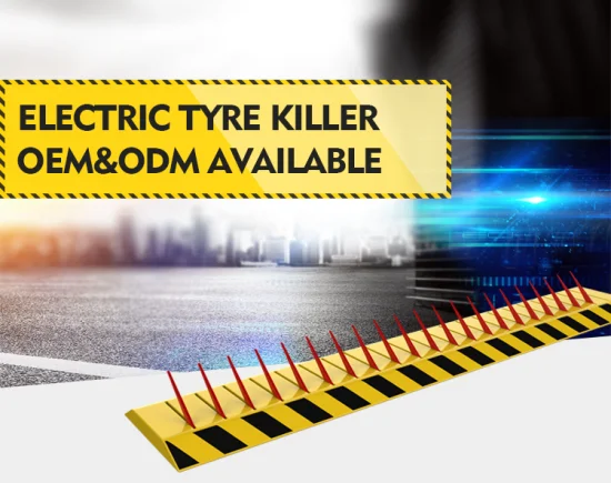 Waterproof Traffic Spikes Road Barrier 4 Meters Length Tire Killer with Remote Control