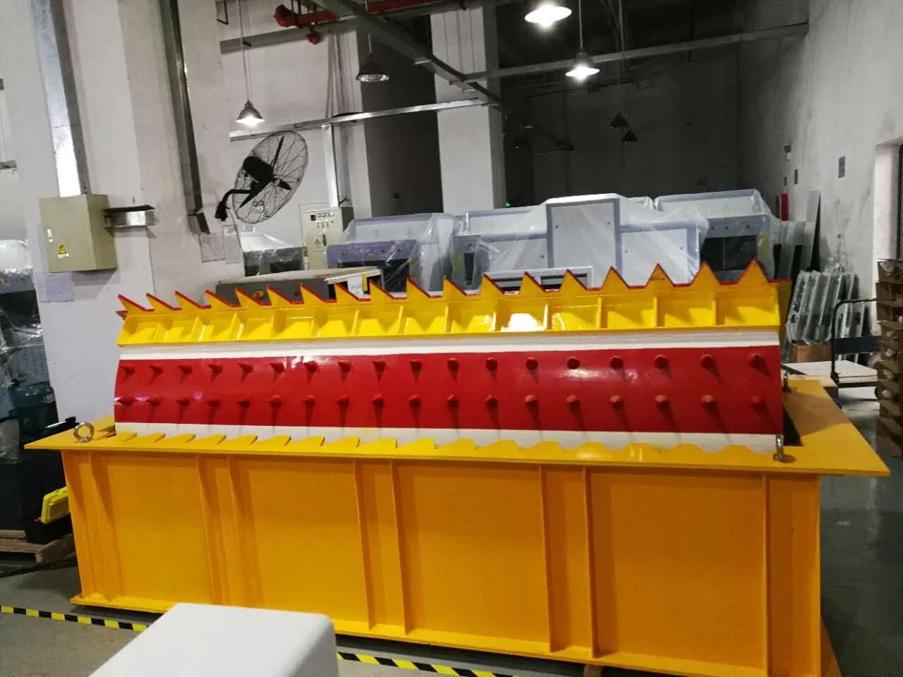 Long Life Span Road Blocker with Hydraulic Station