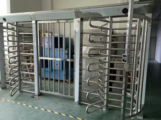 Ticket Disabled Passage Adjustable Lane Width Rotating Barriers Panel Full Height Gate Turnstile
