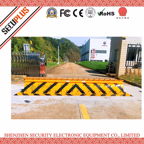 Road Blockers Rising Kerbs for High Security Site Entrance